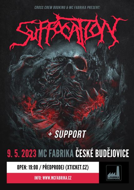Suffocation (USA) + support